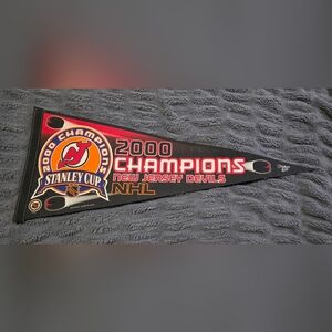 2000 Champions New Jersey Devils NHL Pennant